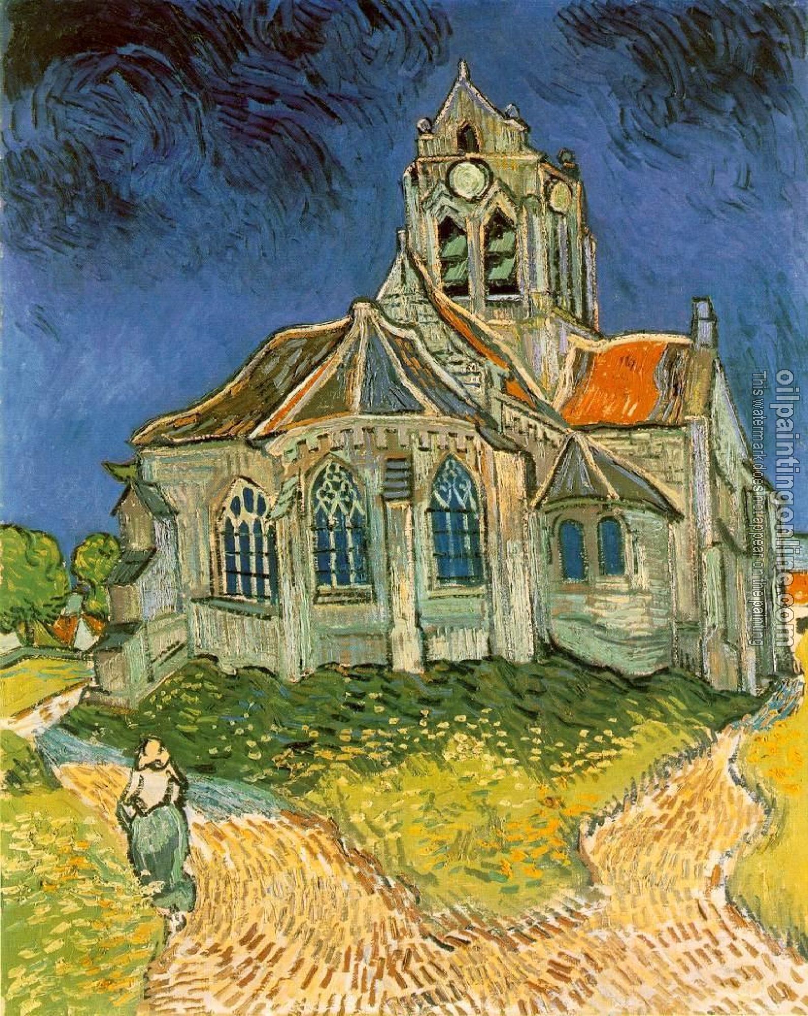 Gogh, Vincent van - The Church at Auvers-sur-Oise